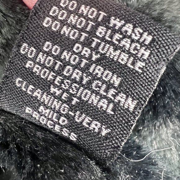 RNZ Premium Mens Faux Leather Coat Motorcycle Moto Medium Black Lined - Picture 6 of 7